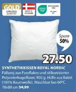 JYSK Synthetikkissen royal nordic Angebot