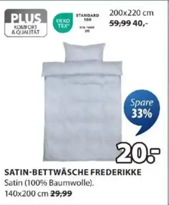 JYSK Satin-bettwäsche frederikke Angebot