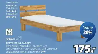 JYSK Bettgestell sageby Angebot