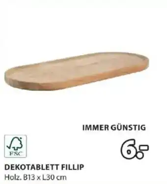 JYSK Dekotablett fillip Angebot