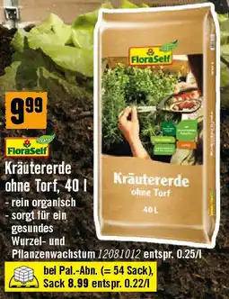 Hornbach Kräutererde ohne Torf Angebot