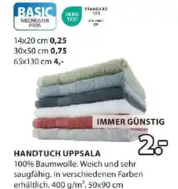 JYSK Handtuch uppsala Angebot