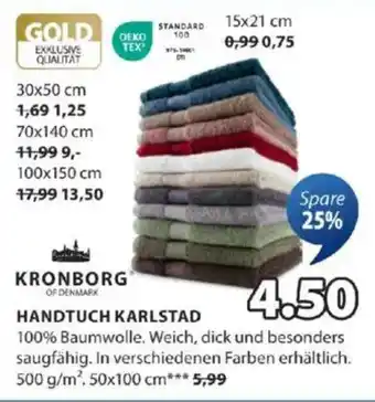 JYSK Handtuch karlstad Angebot