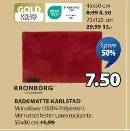 JYSK Badematte karlstad Angebot