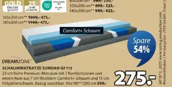 JYSK Schaummatratze sundan gf115 Angebot