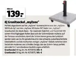 Der Grissemann 6 granitsockel Angebot