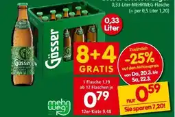 Interspar Gösser Biostoff Lager Bier Angebot