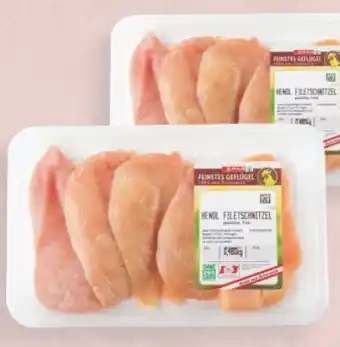 Interspar Spar Feinstes Geflügel Hendl-Filetschnitzel Angebot