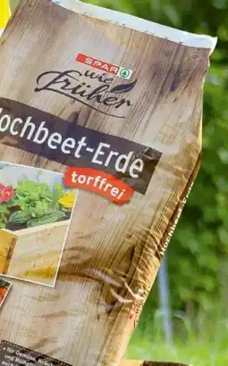 Interspar SPAR wie früher Hochbeeterde Angebot