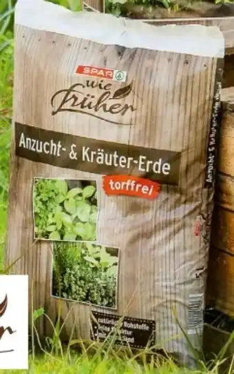 Interspar SPAR wie früher Anzucht-Kräuter-Erde Angebot