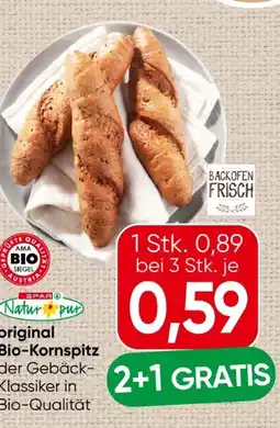 Spar Spar Natur pur Original Bio-Kornspitz Angebot