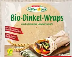 Spar Spar Natur pur Bio Dinkel-Wraps Angebot