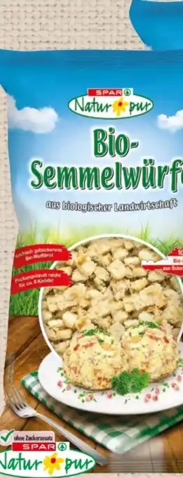 Spar Spar Natur pur Bio-Semmelwürfel Angebot