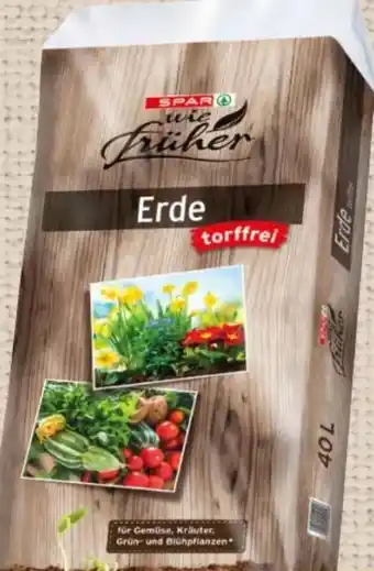 Spar SPAR wie früher Erde Angebot