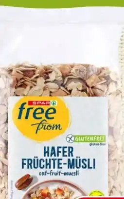 Spar SPAR free from Hafer-Früchte-Müsli Angebot