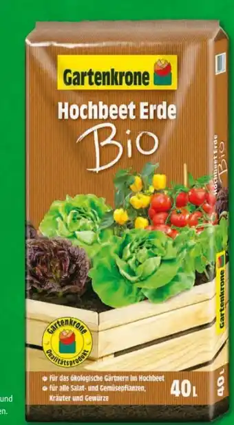 Hagebau Garten Krone Bio Hochbeeterde Angebot