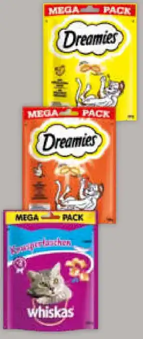 Müller Dreamies Katzensnacks Angebot