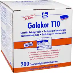 Metro Geschirrreiniger Tabs Galakor T10, Preisangabe ohne MwSt. (Preis inkl. MwSt. 35,87 €), METRO Angebot