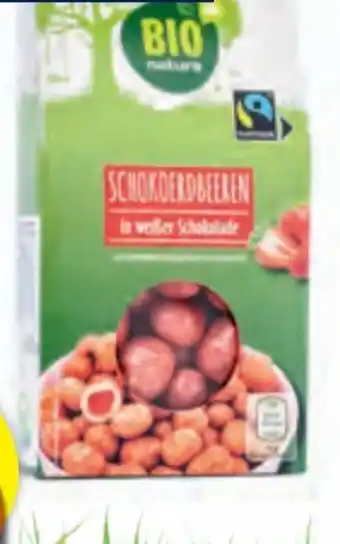 Hofer Bio Natura Schokoerdbeeren Angebot