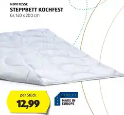 Hofer Steppbett kochfest Angebot