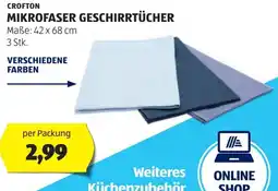 Hofer Mikrofaser geschirrtücher Angebot