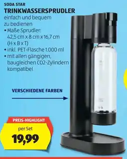 Hofer Trinkwassersprudler Angebot