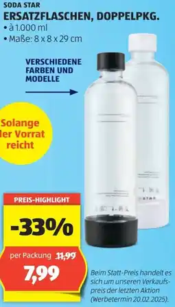 Hofer Ersatzflaschen Angebot