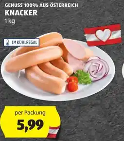 Hofer Knacker Angebot