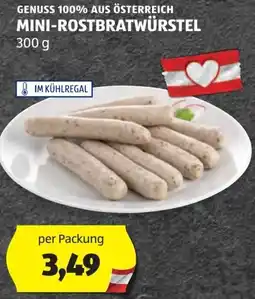 Hofer Mini-rostbratwürstel Angebot