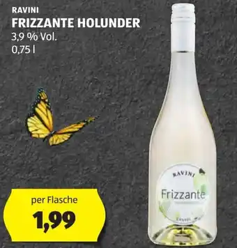 Hofer Frizzante holunder Angebot