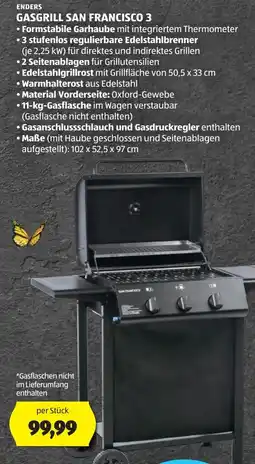 Hofer Gasgrill san francisco 3 Angebot