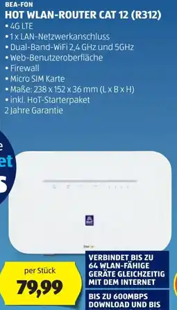 Hofer Hot wlan-router cat 12 (r312) Angebot