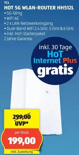 Hofer Hot 5g wlan-router hh512l Angebot