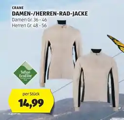 Hofer Damen-/herren-rad-jacke Angebot