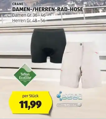 Hofer Damen-/herren-rad-hose Angebot