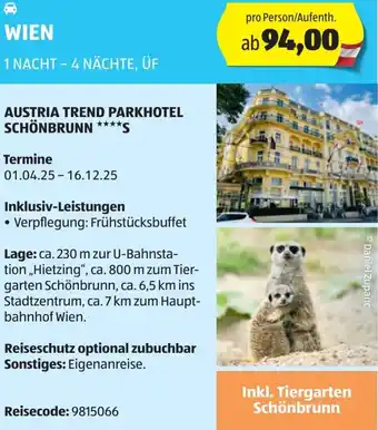 Hofer WIEN Angebot