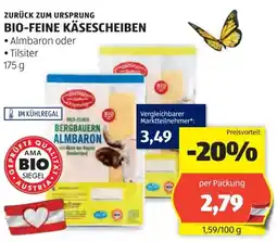 Hofer Bio-feine käsescheiben Angebot