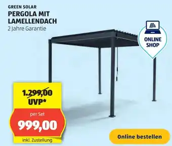 Hofer Pergola mit lamellendach Angebot