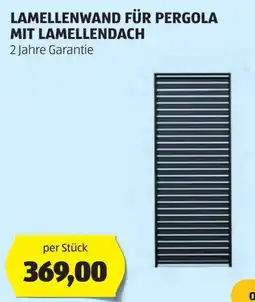 Hofer Lamellenwand für pergola mit lamellendach Angebot