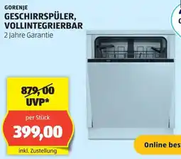 Hofer Geschirrspüler, vollintegrierbar Angebot