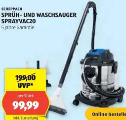 Hofer Sprüh- und waschsauger sprayvac20 Angebot