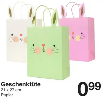 Zeeman Geschenktüte Angebot