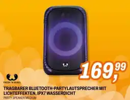 Expert Tragbarer bluetooth-partylautsprecher mit lichteffekten Angebot