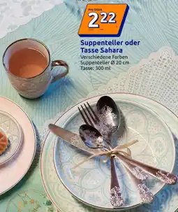 Action Suppenteller oder Tasse Sahara Angebot
