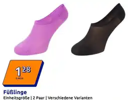 Action Füßlinge Angebot