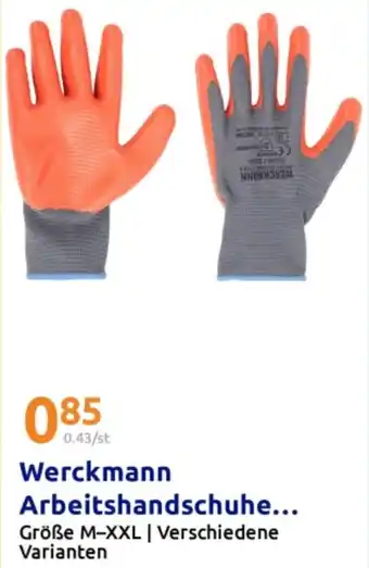 Action Werckmann Arbeitshandschuhe Angebot