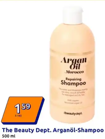 Action The Beauty Dept. Arganöl-Shampoo Angebot