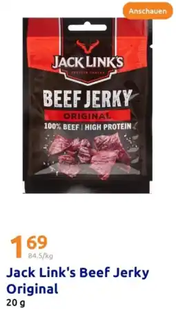 Action Jack Link's Beef Jerky Original Angebot