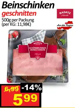 Wurstico Beinschinken Angebot