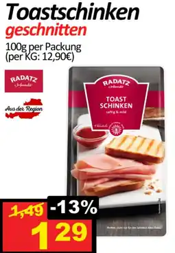 Wurstico Toastschinken Angebot